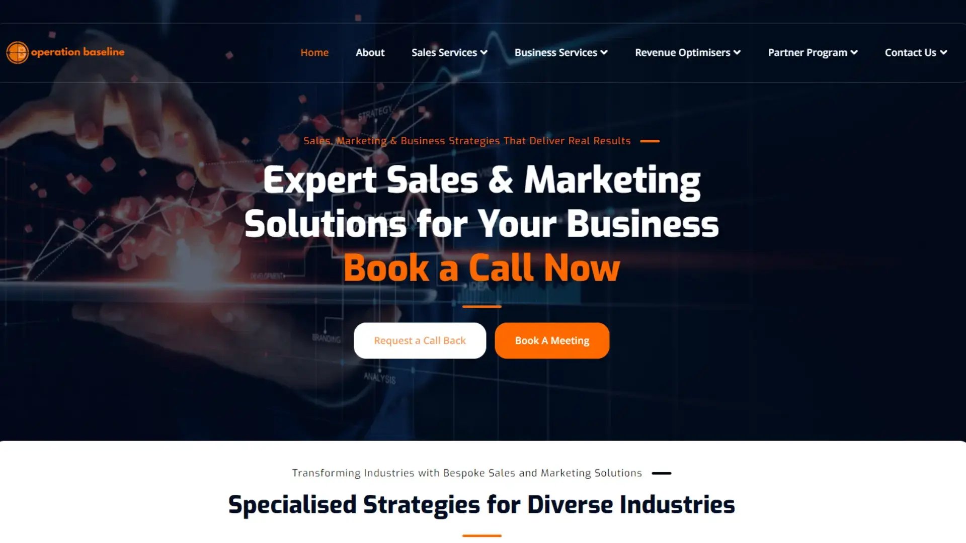 Website Design for Sales company in Swindon and Wiltshire
